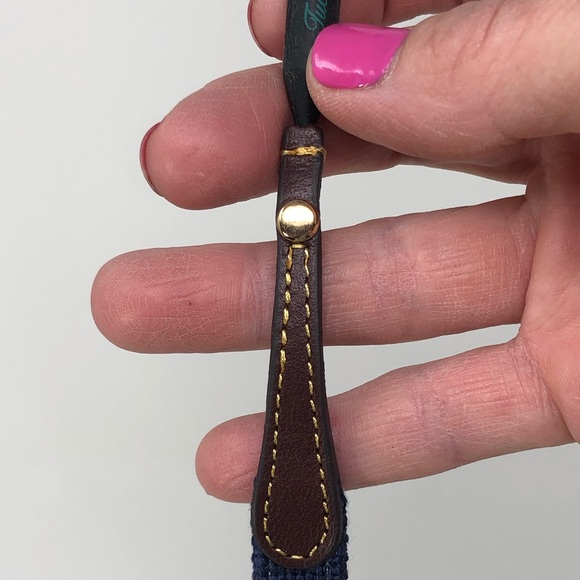 Striped Anchor Needlepoint Strap - Picture 5 of 6